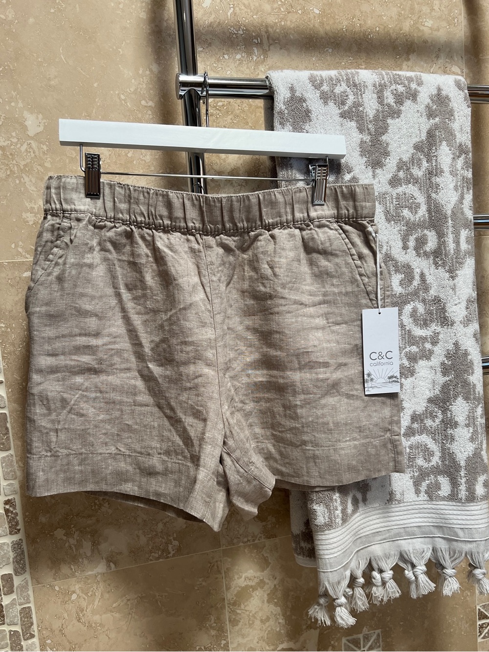 C&C California Linen Shorts - Sz L